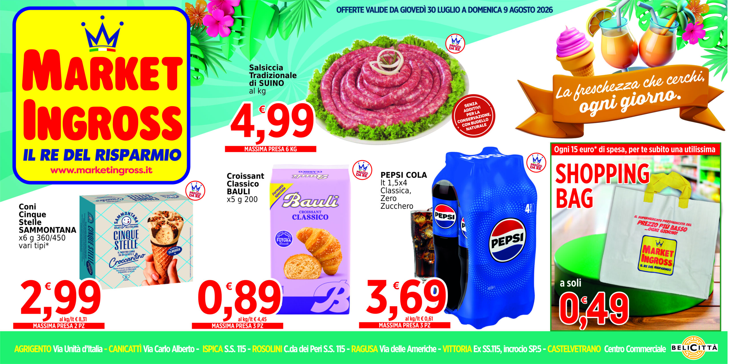 Volantino Market Ingross numero 20 valido per tutte le filiali
