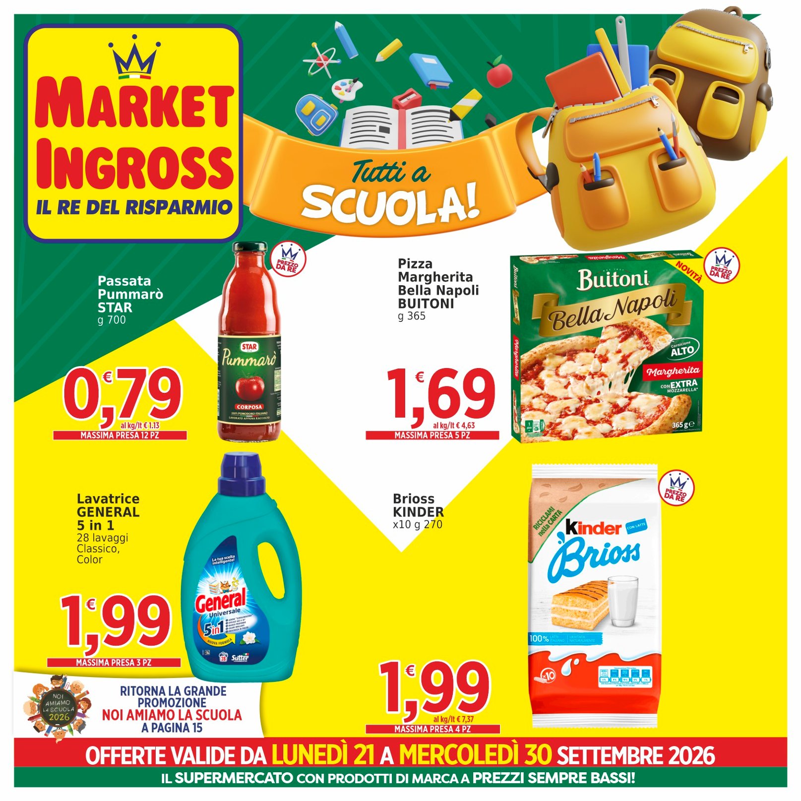 Volantino Market Ingross numero 25 valido in tutte le filiali