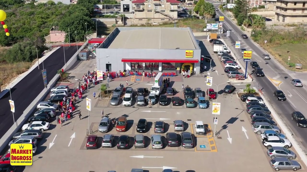 Inaugurazione del supermercato Market Ingross di Rosolini