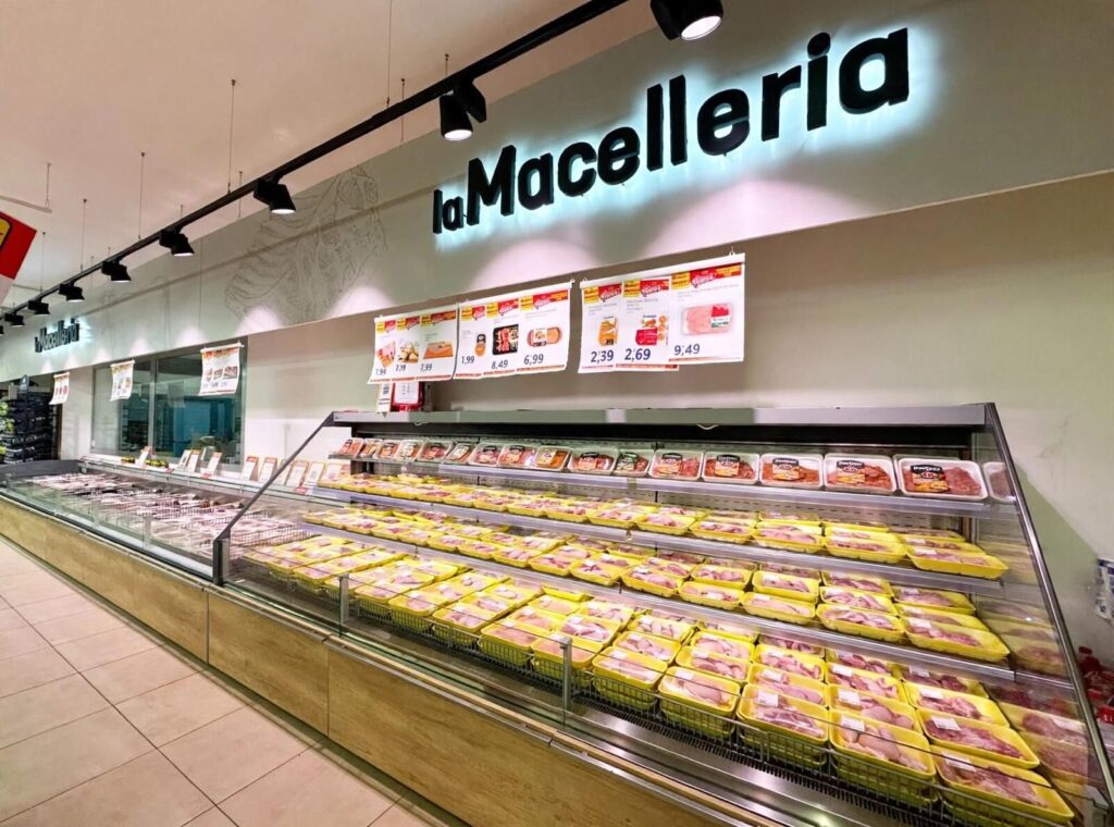 Macelleria nei supermercati Market Ingross